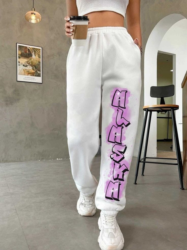 Printed Pants