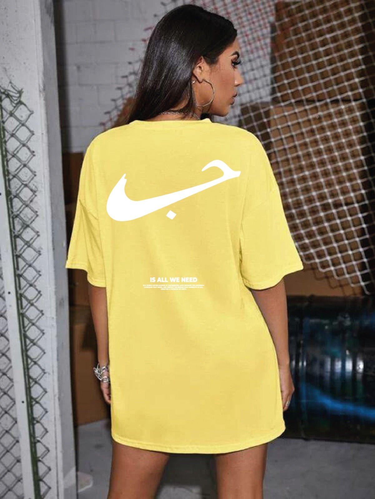 Hub Women Oversized Tshirt