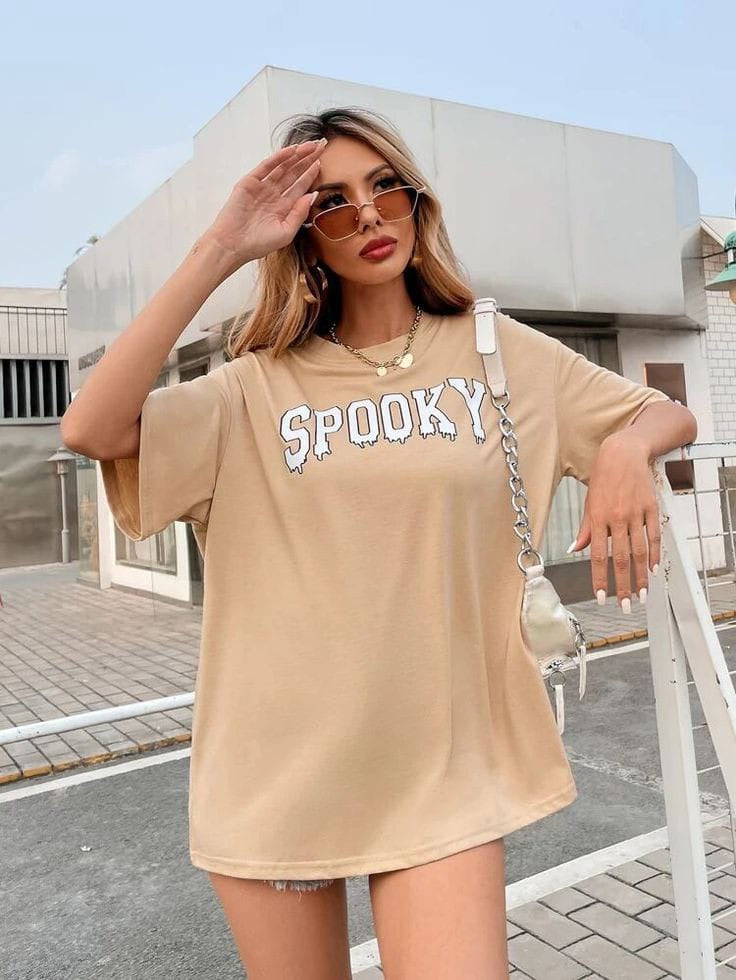 Spooky T-shirts Oversized