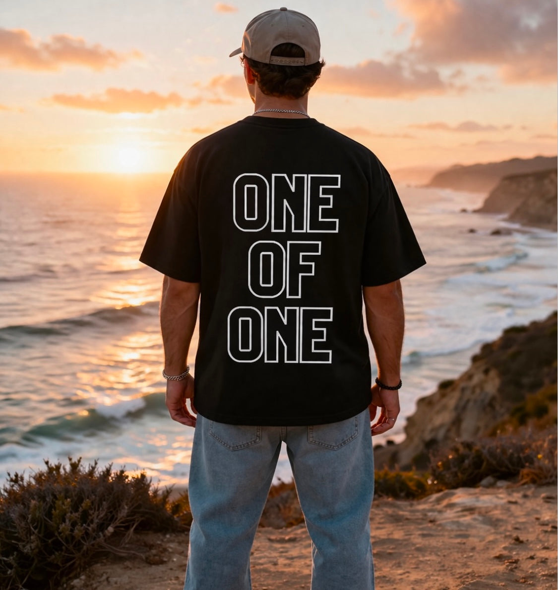 One Of One Men Tshirt Oversized