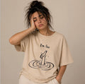 I’m fine women oversized tshirt
