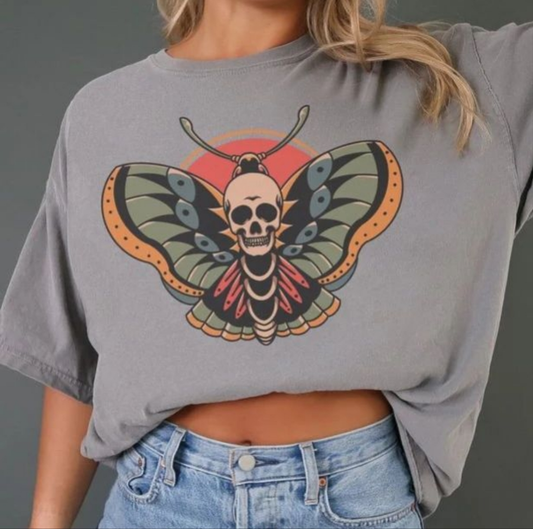 Butterfly women's oversized tshirt