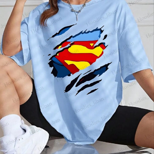 Superman oversized tshirt