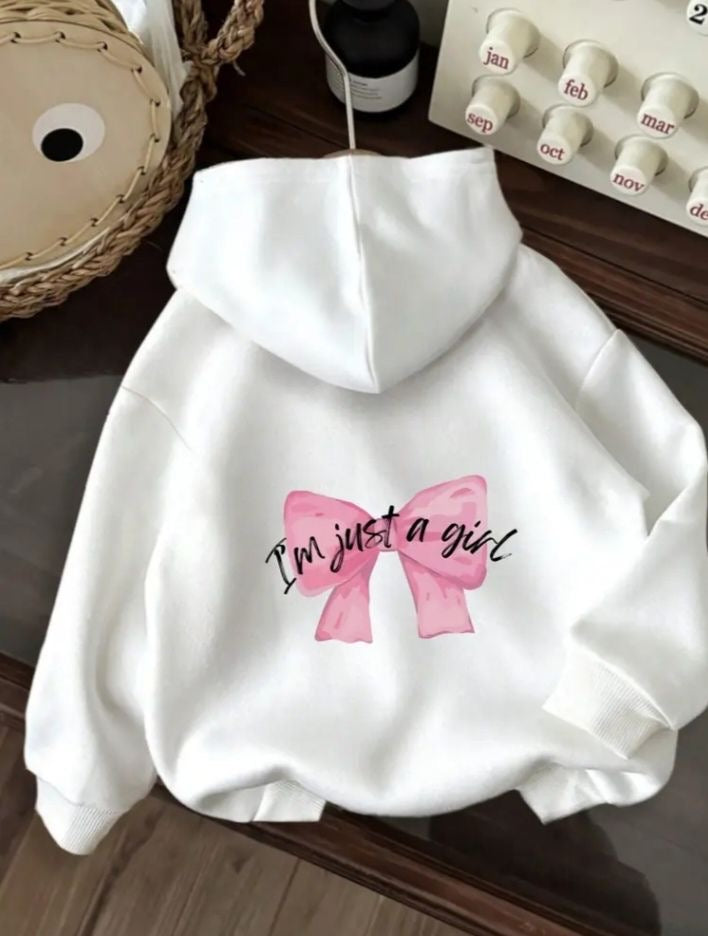 Just A Girl Women Hoodies
