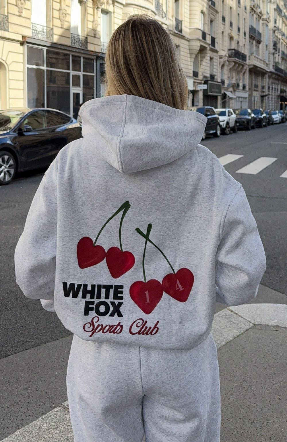 White Fox Grey Hoodies