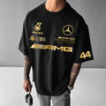 Racing print tshirt oversized