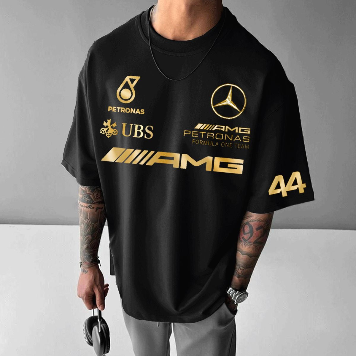 Racing print tshirt oversized