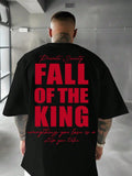 Men’s Summer Slogan Print Tshirt
