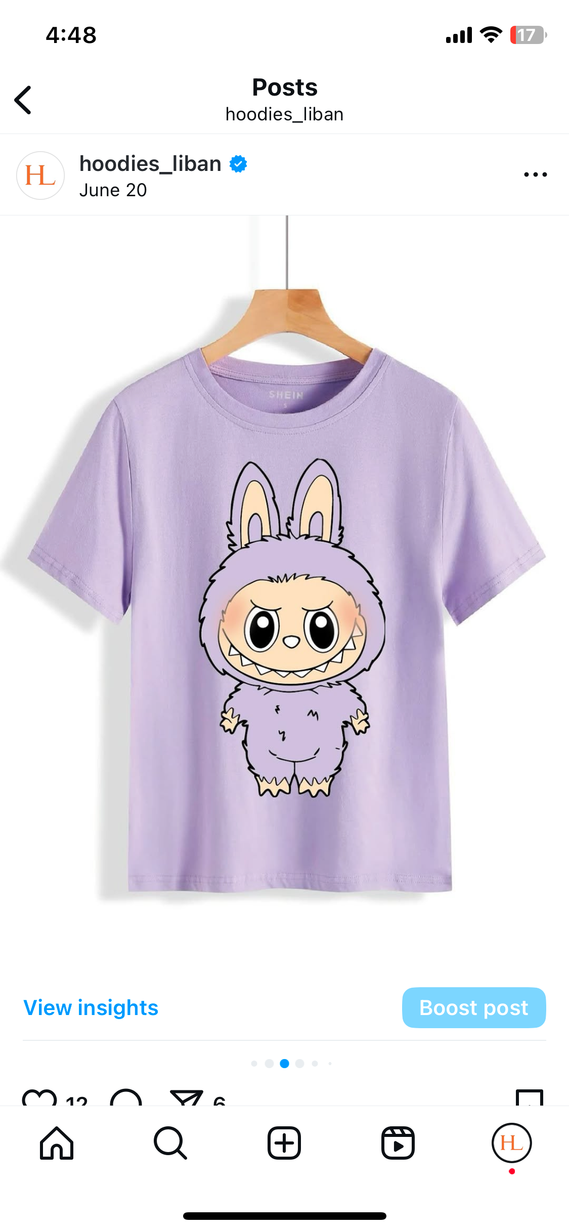 Labubu Kids Tshirt