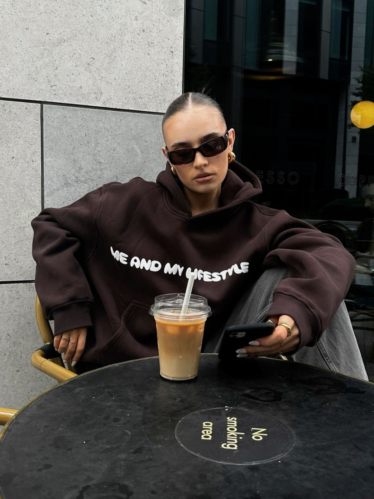Me and my lifestyle oversized hoodie