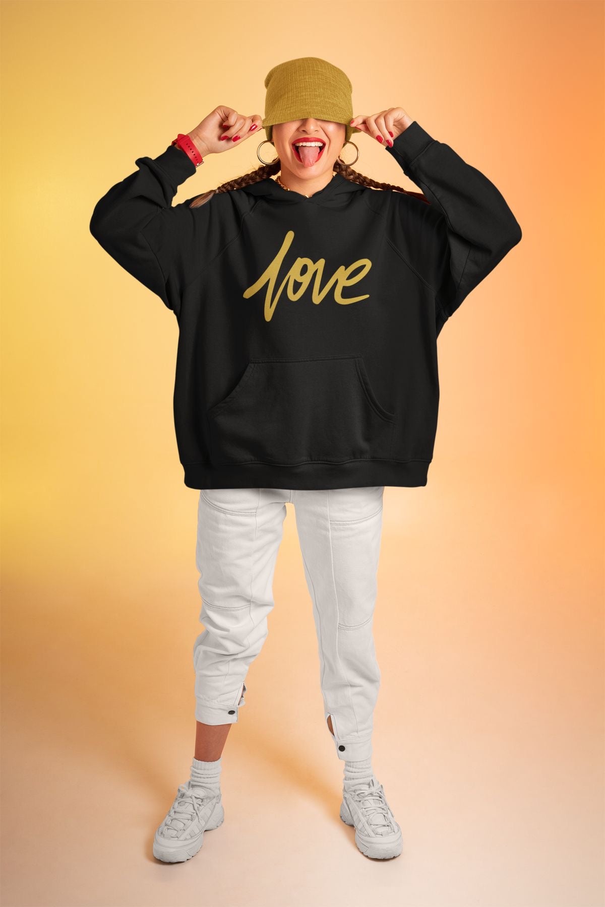 Love Women’s Hoodie Oversized