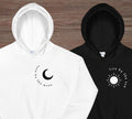 Sun Moon Hoodie, Matching Couple Hoodie