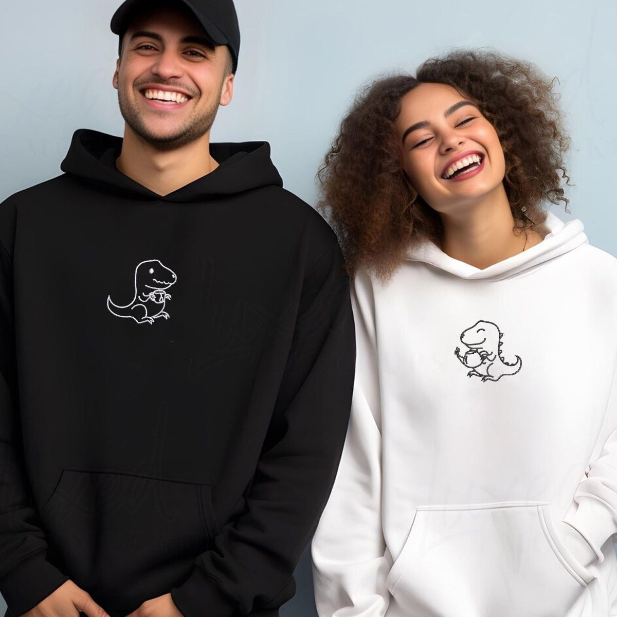 Matching Couple Hoodies