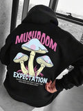 Mushroom men’s oversized hoodie