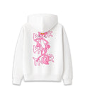 Pink panther white hoodie