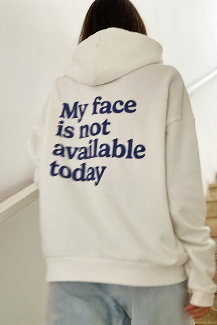 Hoodie with my face is not available print