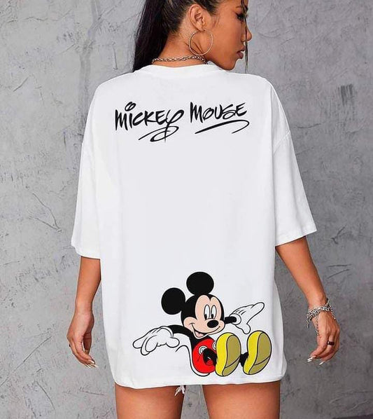 Michey mouse women's oversized tshirt