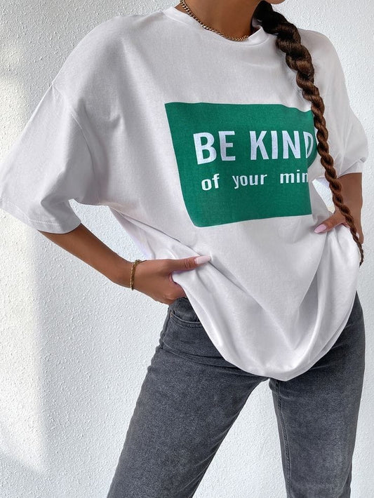 Be Kind women's oversized tshirt