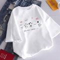 Smile women's oversized tshirt