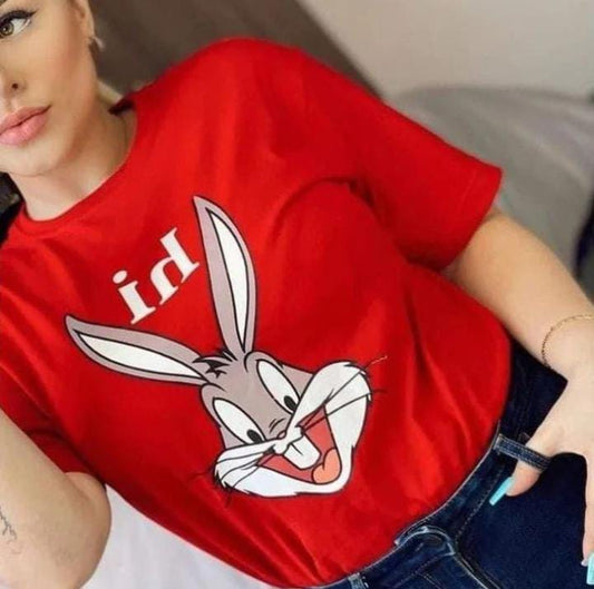Bugs bunny women's oversized tshirt