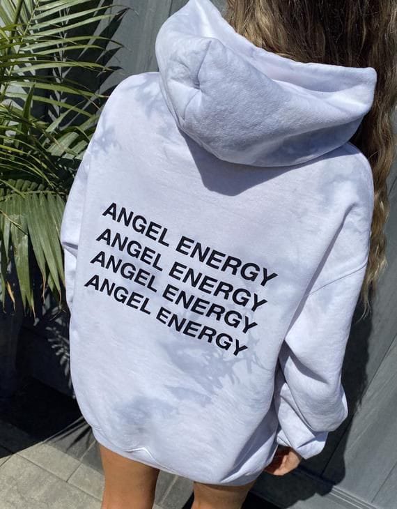 Angel energy women's oversized hoodie