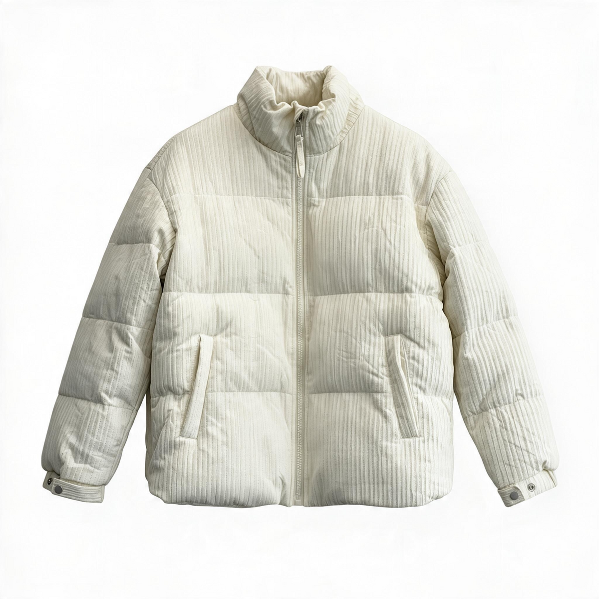 Premium Puffer Jacket – Offwhite