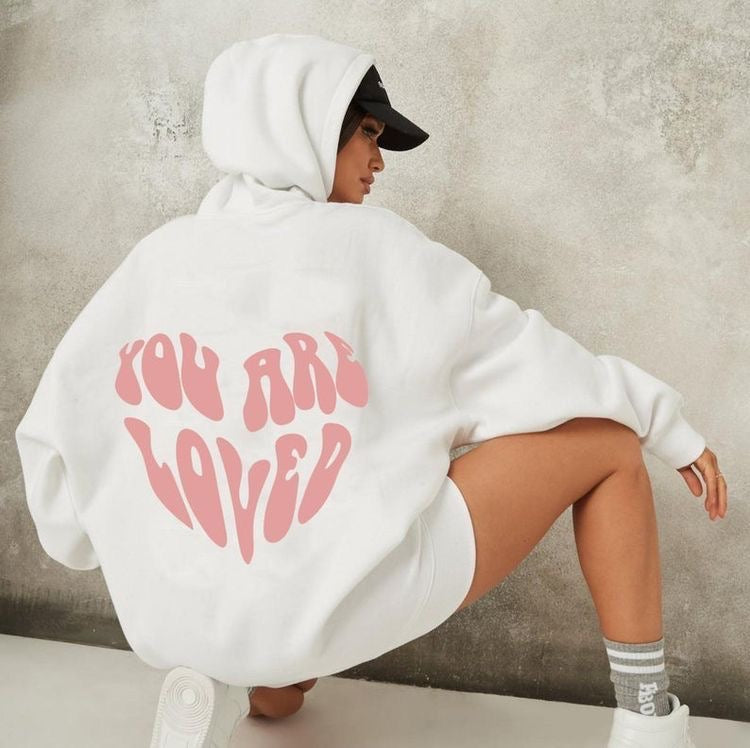 You are loved oversized hoodie