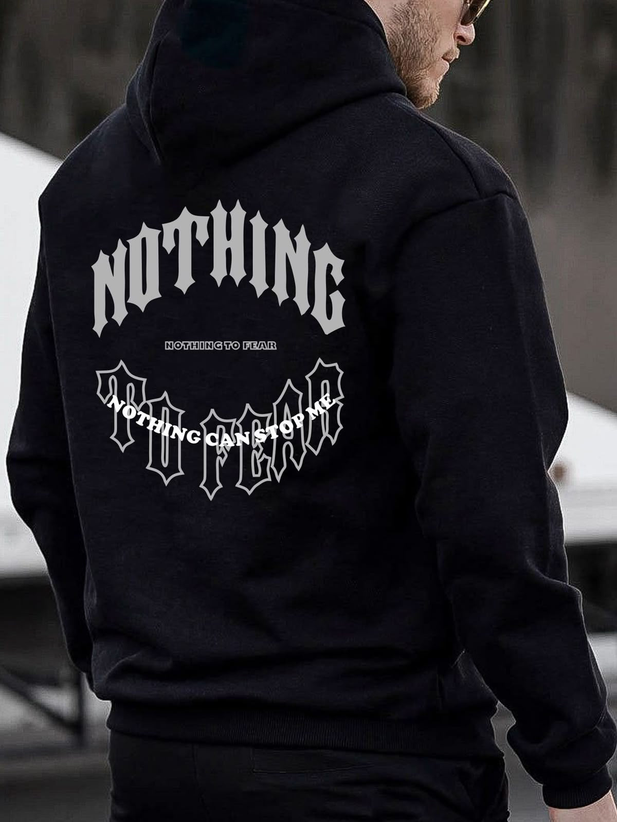 Nothing Can Stop Me Oversized Hoodie