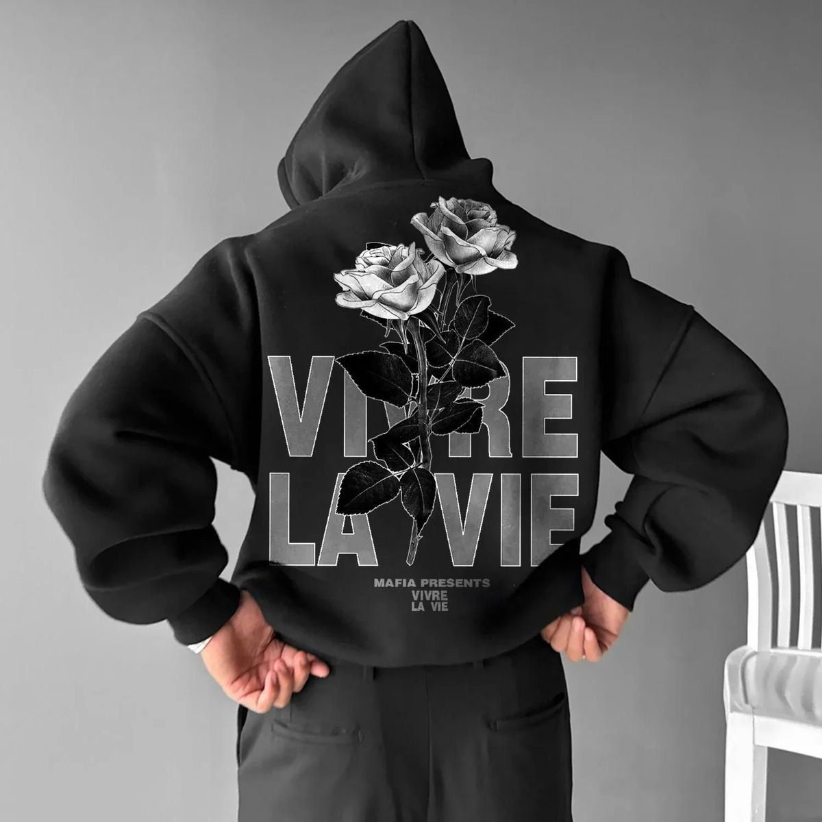 Vivre la vie hoodie