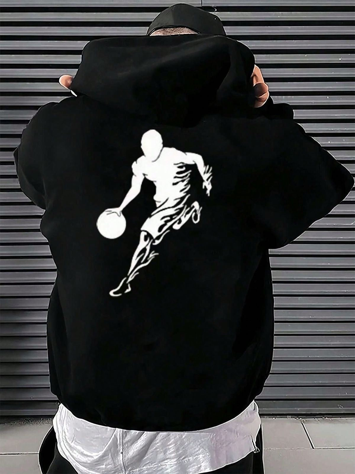 Basketball Graphic Style Hoodie