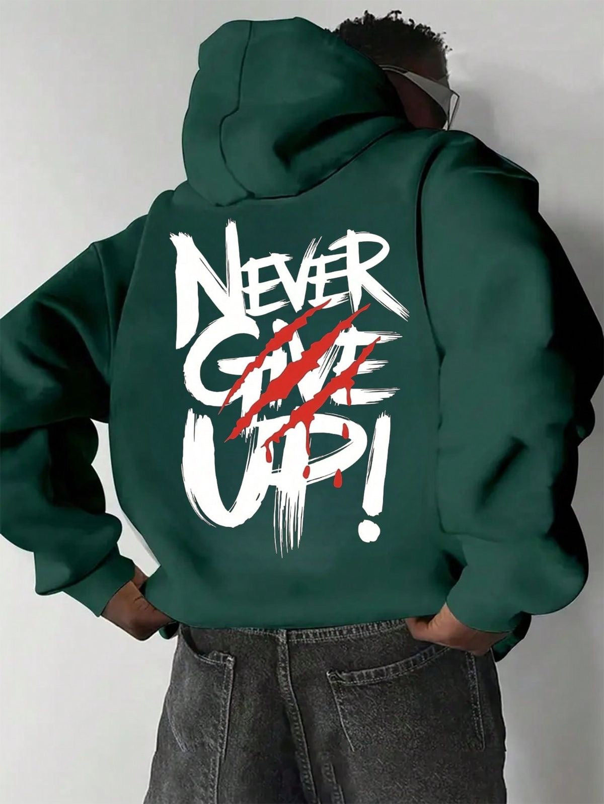 Never Give Up Hoodie