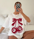 Lucky in love tshirt oversized