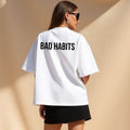 Bad Habits Oversized Tshirt