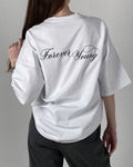 Forever young oversized tshirt