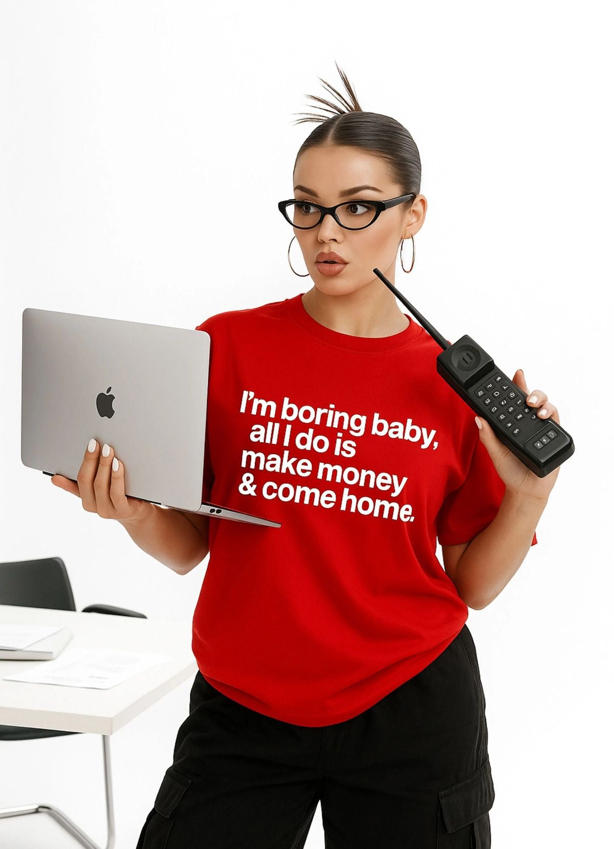 I’m Boring Baby Oversized Tshirt