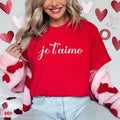 Je T’aime Women’s Oversized Tshirt