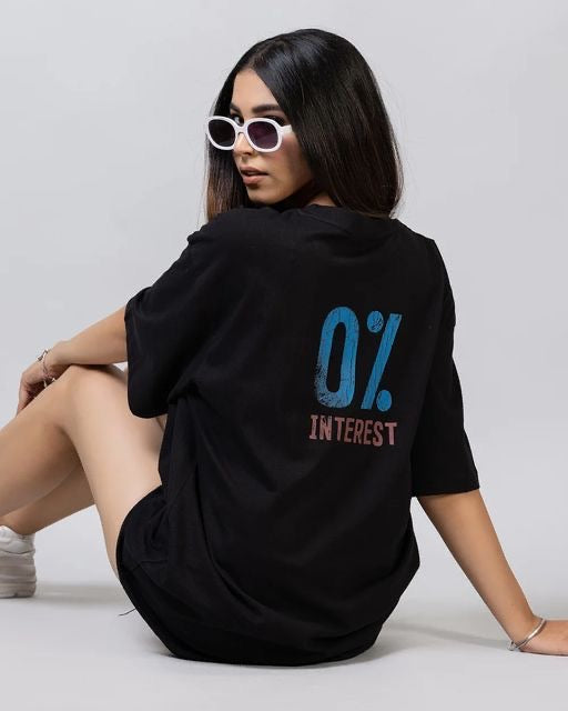 0% Interest Oversized Tshirt