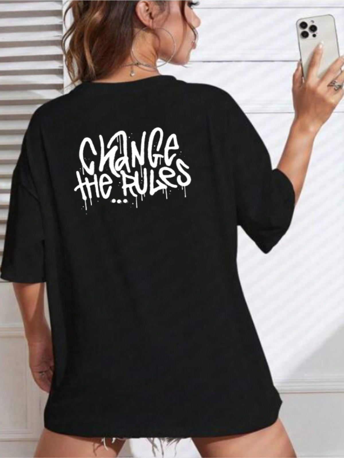 Change The Rules Oversized Tshirt