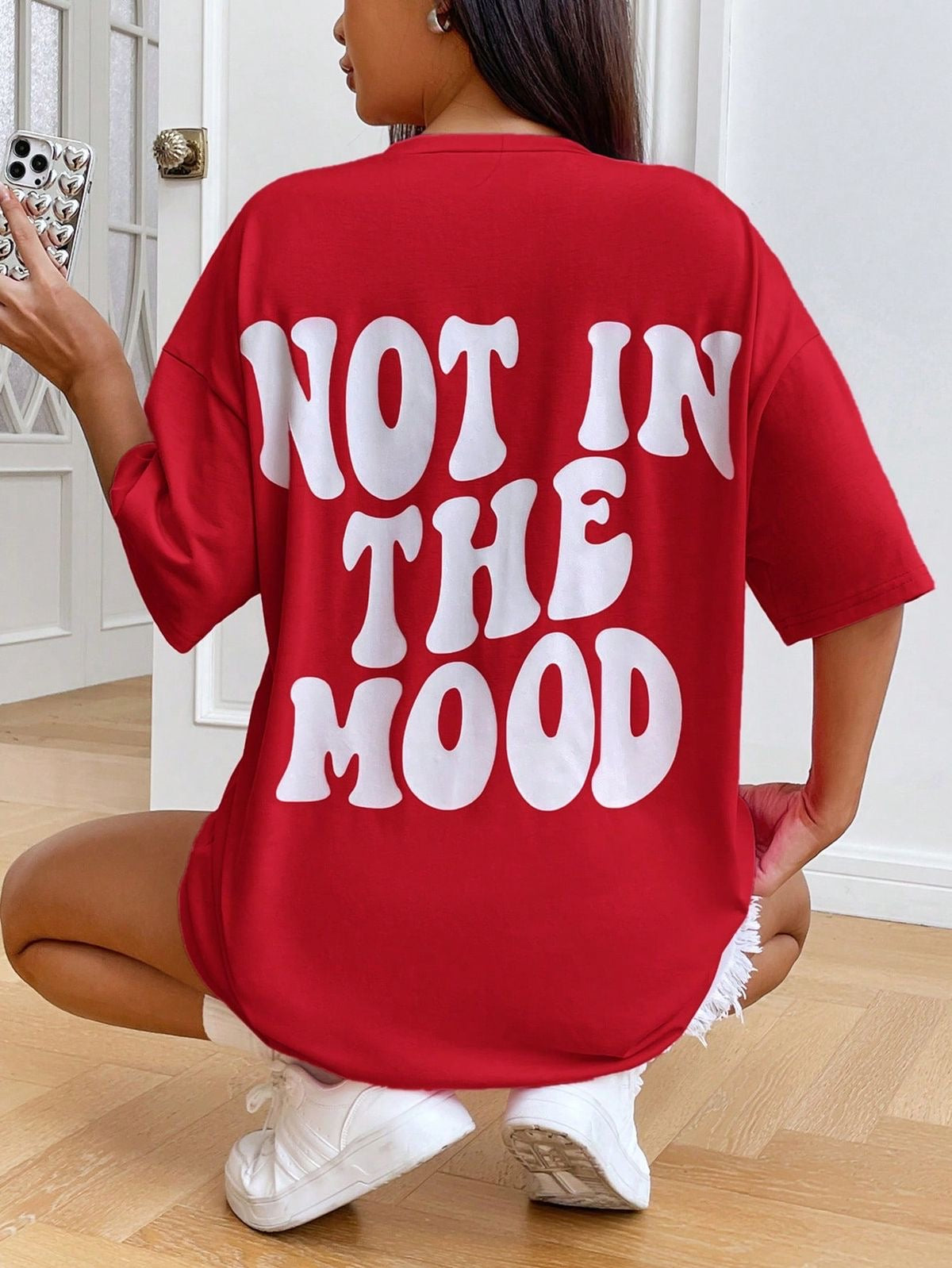 Not In The Mood Oversized Tshirt