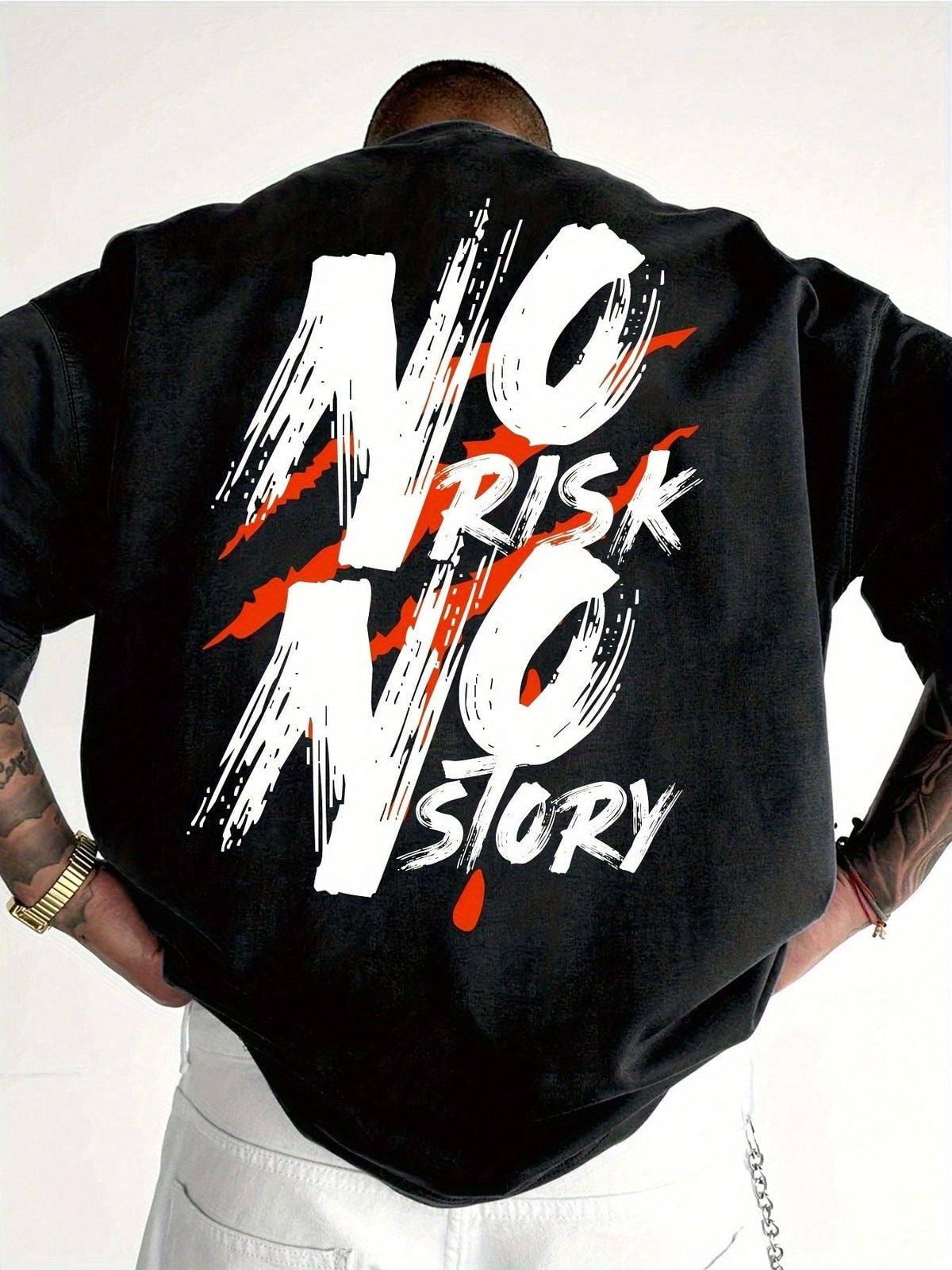 No Risk No Story Men’s Tshirt