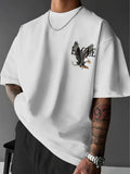 Eagle Men Tshirt Oversized