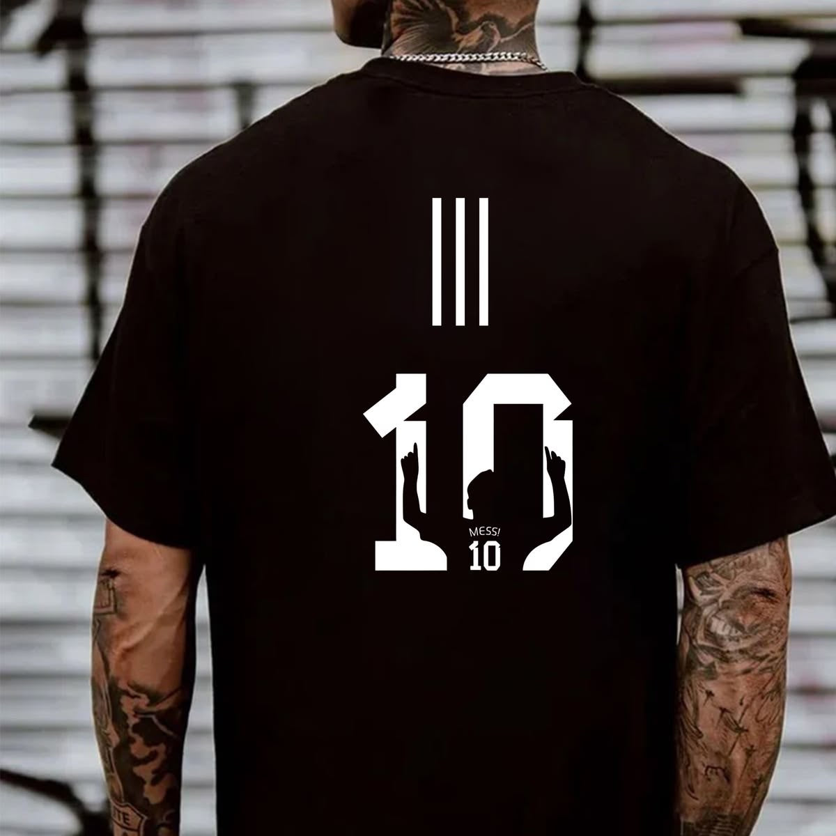 Messi Men Tshirt Oversized