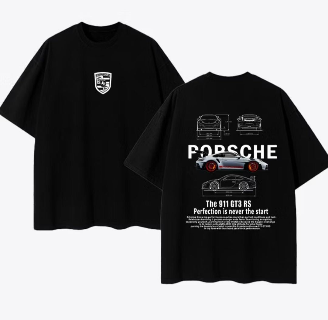 Porsche Men Tshirt Oversized
