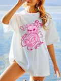 Teddy bear women Tshirt oversized