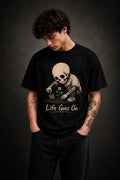 Life Goes On Men Tshirt Oversized