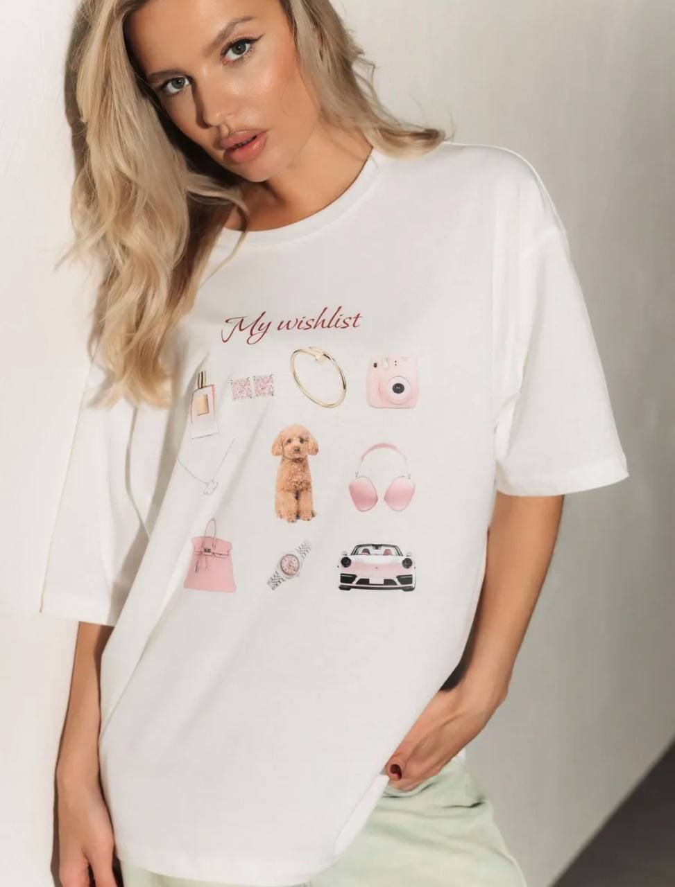 My wishlist women Tshirt oversized