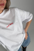 Red flag Women Oversized T-shirt
