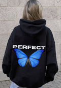 Butterfly women’s hoodie oversized