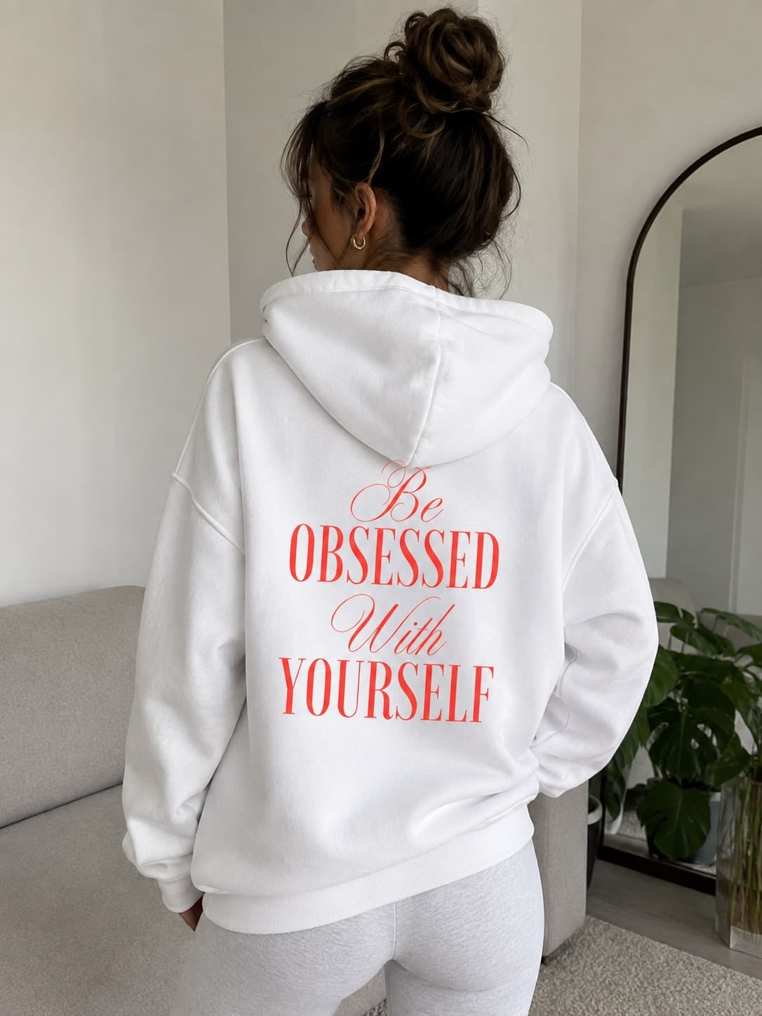 Be obsessed with yourself women’s hoodie oversized