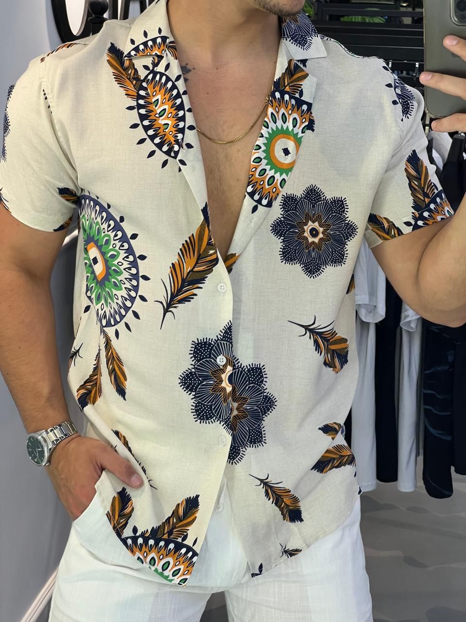 Men Summer Shirt